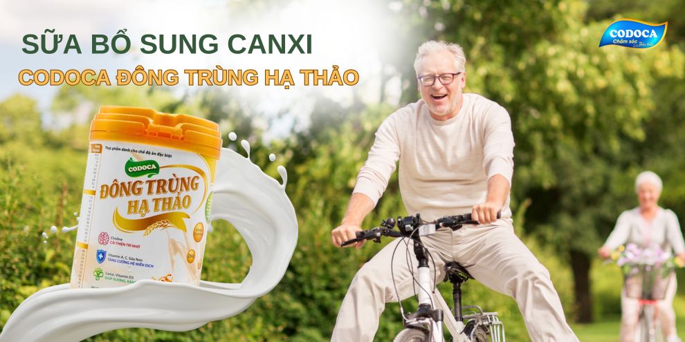 Codoca Đông trùng hạ thảo được chiết xuất từ đông trùng hạ thả, bổ sung canxi cho xương. răng chắc khỏe